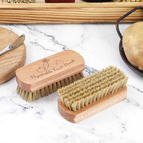 SEPGLITTER Vegetable Brush - Cleaning Brush for Potato, Carrot, Cucumber, and Fruits, Scrubber for Food