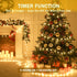 Lights,39FT 100LED 8 HEYFUNi Warm White Star String Plug in Fairy Twinkle Lights with Modes Waterproof for Indoor