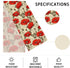 Decor(13x72 inch) Poppy Table Runner,Dining Decor for Kitchen Coffee Table Family Dinners Holiday Parties Wedding