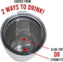 Urbanifi 30 oz Baseball Tumbler with Straw, Lid, and Cleaner | Stainless Steel Insulated Travel Coffee Mug