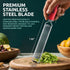 Lemon Zester & Parmesan Cheese Grater - Premium Citrus Grater with Bonus Cleaning Brush & Glove