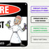 Venicor Mad Scientist Sign Decor - 8 x 12 Inches Aluminum Classroom Science Decorations, Cool Chemistry Poster