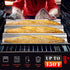 GGC 3-Loaf Baguette Bread Pan, Nonstick Perforated Grade Coating for Baking Crispy Baguettes