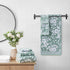 6 Set (2) (2) (2) Set Lucky Brand Folk Floral Piece Bath Towel - Bath Towels, Hand Towels, and Washcloths - Iceberg