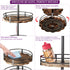 3-Tier Countertop Heavy-Duty Lazy Susan Organizer, Adjustable to Different Heights, Spice Rack, Upgraded Thickened
