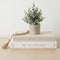 Vine Creations Decorative Books - Set of 2 Linen Hardcover Boxes with