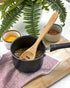 Talisman Designs Laser Etched Beechwood Slotted Cooking Spoons, Decorative Wooden Utensils