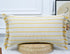 Decorative Farmhouse Fringed Long Lumbar Throw Pillow Cover 16 x 26,Clasic Striped