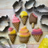 LILIAO Ice Cream Cookie Cutter for Summer, 1.9 x 4.5 inches, Stainless Steel