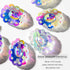 12pcs 50mm HDCRYSTALGIFTS Crystal Prisms Suncatcher for Window Rainbow Maker Chandelier Crystals Hanging Sun Catchers