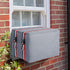 UNUN Window Air Conditioner Covers for Outside, AC Unit Covers Outdoor 25.5W x 17H x 21D Inches