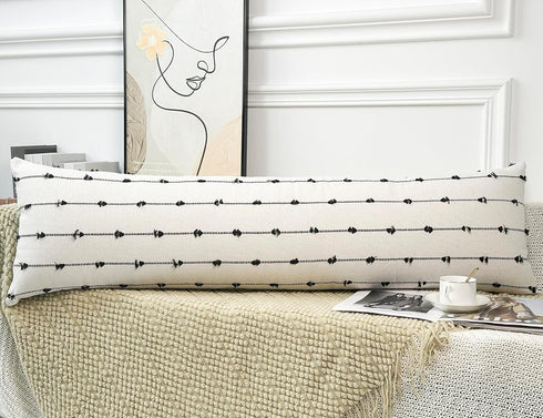 16 48,Striped NUYECY Decorative Extra Long Lumbar Pillow Cover x Pattern Boho Long Lumbar Pillow Cover Pillow Case