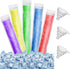 Shappy 450 Pcs Disposable Ice Pop Mold Bags with 3 Silicone Funnels