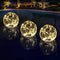 Floating Pool Lights Solar Powered, Glow in The Dark Warm White Solar