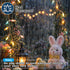 50 14.58FT Boltigen Easter Slow Twinkle Lights with White Wire, LED Christmas Pastel String Light, UL Certified