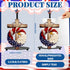 4th 250th Countertop Thyle of July Patriotic Paper Towel Holder, Red White Blue Eagle Cross Kitchen Decor Anniversary