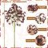 Thiccywoov 3 (16 Inch) Pcs Plum Faux Berry Stems Artificial Dusty Sedum Berry Stems Picks Branches Faux Spray for DIY
