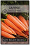 Sow Right Seeds - Scarlet Nantes Carrot Seed for Planting - Non-GMO