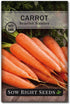 Sow Right Seeds - Scarlet Nantes Carrot Seed for Planting - Non-GMO