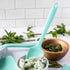 GIR: Get It Right Mini Silicone Spoonula Spatula - 8.3 In L x 1.8 In W, Black, Nonstick Kitchen Utensil