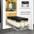6-3/8 inch 1 LYNK PROFESSIONAL Pull Out Spice Organization for Cabinets - Wide Spice Rack for Inside Cabinets, Slide