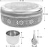 7 7 7 8 Inch KSJONE Designer Spice Container Masala Dabba, Spice Jars, Holds Spices, Spice Container Box, Polished