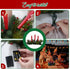 Aokudoni Christmas Decorations: Christmas Table Centerpieces with Artificial Pine Branches Berries Candles Indoor Xmas