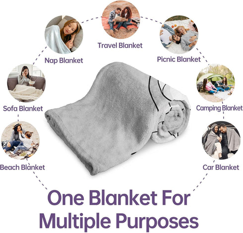 60'' 50'' SteadStyle Mothers Day Grandma Gifts from Grandkids, Gifts for Grandma Blanket, Grandmother Birthday Gift