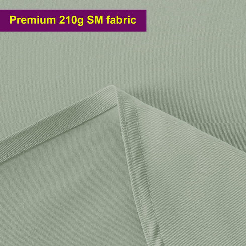 210GSM 108 Inch Obstal Round Table Cloth, Oil-Proof Spill-Proof and Water Resistance Microfiber Tablecloth, Decorative