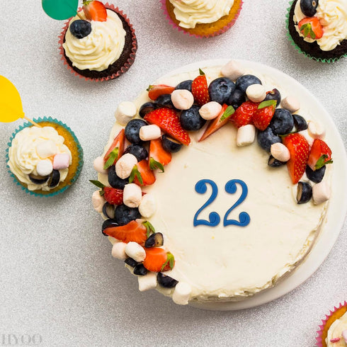"Fondant Letter Cutters for Cake Decorating - Plastic Alphabet Cutters A-Z and 0-9 Numbers (9.84\" L 0.98\" W)"