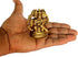 eSplanade Brass Panchmukhi Hanuman Anjaneya Idol, Pavan Putra Bajrangbali Statue, 2.5 Inch