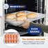 Joyfair 16” Baking Sheet & Rack Set, Stainless Steel Cookie Sheet Pan with Cooling Rack for Baking/Roasting, Oven Safe