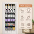 24 Closet Closet 1 Pack FENTEC Large Pockets Over Door Shoe Organizer, Mesh Hanging Shoe Organizer for Mesh Holder