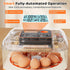 QVKHPCL 12 6 Incubators for Hatching Eggs Egg Digital Egg Incubator Precision Auto Temp Humidity Control Gear