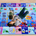 Mfmiudole 59"39.4" ABC Kids Rug for Playroom Ocean Rug Baby Play Mat Alphabet Carpet Sea Animal Number Shape Classroom