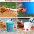 20 Pack Chicken Water Cups, Automatic Chicken Waterer for Poultry Automatic Chicken Watering System, Long-Lasting Use