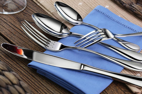 Artaste 56389 Rain 18/10 Stainless Steel Flatware Set, 20-Piece, Service for 4