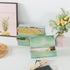 Serene Decorative Storage Boxes with Lids - Set of 3 Airy Floral Memory Keepsake Boxes with Magnetic Closure for