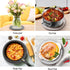 7" Trivets for Hot Dishes, 4 Pcs Heat Resistant Pot Holders for Kitchen, Protects Furniture and Tables