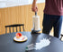 5.5" Joseph Joseph Hold Easy-Tear Paper Towel Kitchen Roll Holder, Weighted, Non-Slip Base, Fits up to Diameter Rolls