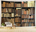 Boziqr 71X60 Inches Vintage Bookshelf Tapestry Wall Hanging Retro Library Hippie Wall Tapestries For Bedroom Living