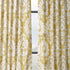 HPD Half Price Drapes Luxury Damask Cotton Curtains, 108 Inches Long, Room Darkening, 50W x 108L, Lacuna Sun Damask