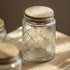 35oz Counter (35oz Custde Glass Storage Jars With Airtight Lid, Canister For Kitchen with Bamboo Lid, brown sugar