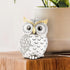 Owl Statue for Home Decor Accents,Owl Decor for Bookshelf Bedroom Living Room Office Table Desk Mantle TV Stand Boho