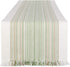 DII Fringed Stripe Tabletop Runner - Everyday Collection, 14x72, Thyme
