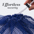 Handy Laundry Mesh Laundry Bag with Secure Drawstring Closure, Machine Washable, Durable Material for College Dorm,