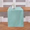 Solino Home Pastel Turquoise Table Runner 60 Inches Long – Cotton Linen Hemstitch, Machine Washable