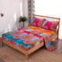 Pangzi Bohemian Retro Bedding Sheet Set ,1 Fitted Sheet, 1 Flat, 2 Pillow
