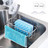 KESOL RustProof Sponge Holder Caddy for Kitchen, Stainless Steel Organizer with Suction Cup + Adhesive
