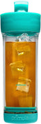 Primula Press & Go Iced Tea Brew Tumbler, 16 oz, Teal